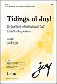 Tidings of Joy! SSA choral sheet music cover Thumbnail